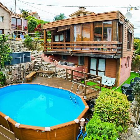 Cabana Vila Do Mar Baiona Buitenkant foto
